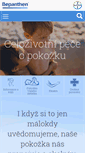 Mobile Screenshot of bepanthen.cz
